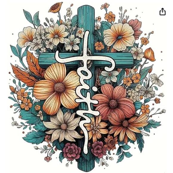 Diamond Painting Kit Full Round Drill Diamond Dot Gem Art Kit 13.78x13.78 Inch - Picture 1 of 7